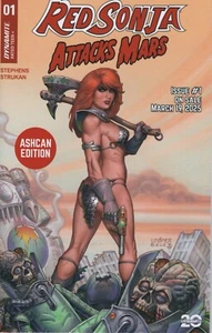 Red Sonja Attacks Mars Issue #1 Dynamite Ashcan Edition - Bild 1 von 2