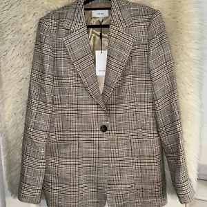 Reiss Jacket Slim Fit Blazer - Multicolour-Size UK 14 EU 42 RRP £298 With Tags - Picture 1 of 5