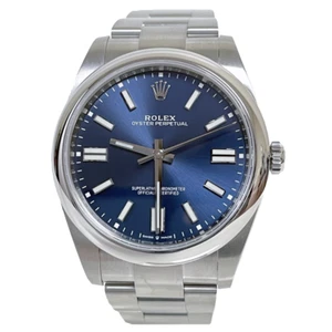 Rolex Oyster Perpetual sin fecha 41 mm 124300 azul - Imagen 1 de 4
