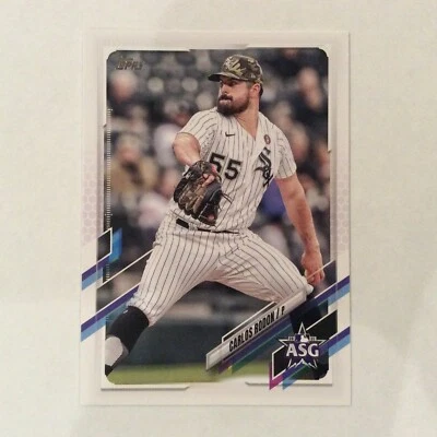 2021 Topps Update ASG-42 Carlos Rodon Chicago White Sox - Image 1 of 2