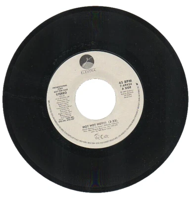 THE CURE  45 RPM Promo Record   "HO! HOT HOT!!!"  New Wave - Post Punk   MINT-!! - Image 1 of 2