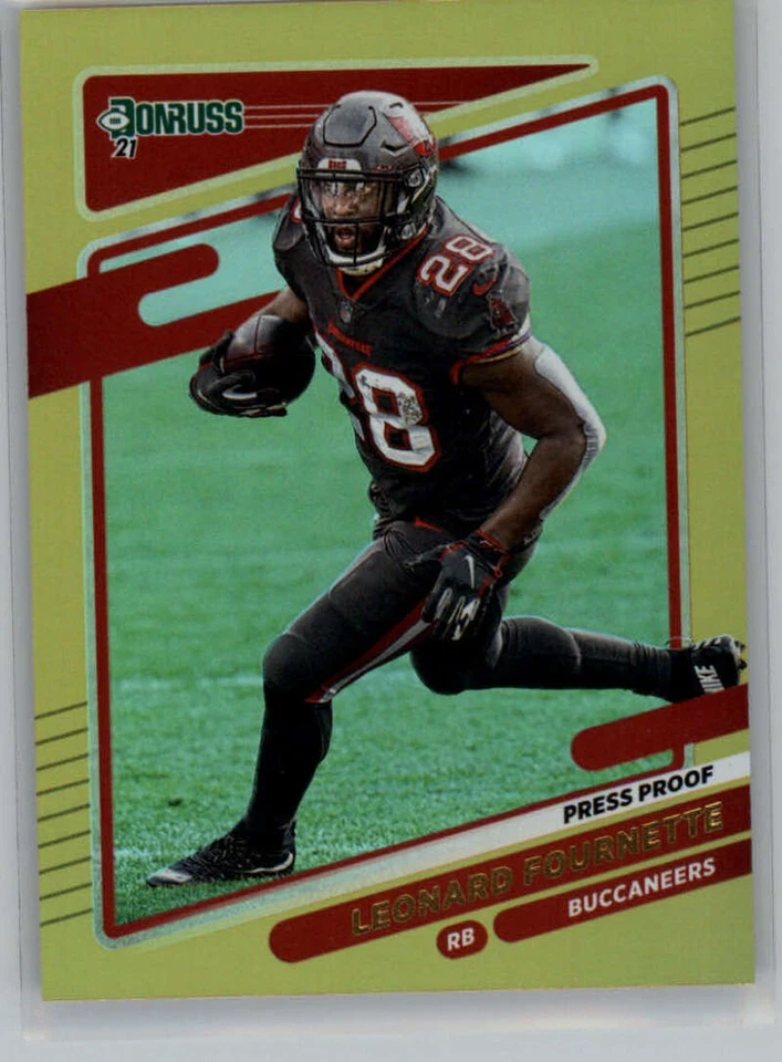 2021 Donruss Premium Press Proof NFL Football Trading Cards Pick From List 1-200 - Image 1 of 1