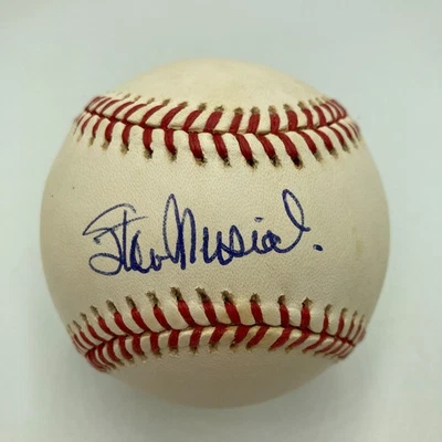 Stan Musial Signed Official National League Baseball PSA DNA COA - Image 1 of 3