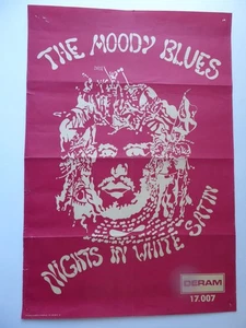 Affiche Originale THE MOODY BLUES - Nights in White Satin - Picture 1 of 1