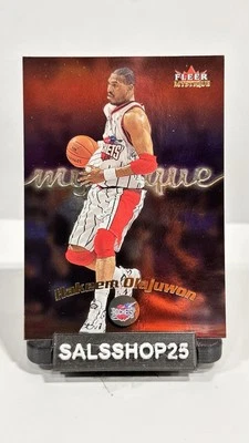2000-01 Fleer Mystique #68 Hakeem Olajuwon Houston Rockets Basketball Card - Image 1 of 2