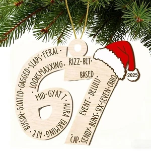 Weihnachtsdeko, Holzgeste 67 Hängedeko Weihnachtsschmuck - Bild 1 von 12