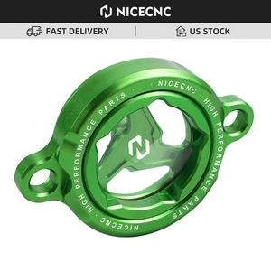 Cubierta de tapa de filtro de aceite de motor transparente para Kawasaki KX450F 2016-2018 KX450 2019-2022 - Imagen 1 de 8