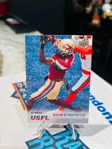 Joe Walker RC 2023 Upper Deck USFL #28 ROOKIE Football Retrospective - Bild 1 von 2