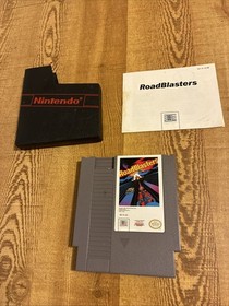 RoadBlasters (Nintendo NES, 1990) Aut&eacute;ntico. Probado. &iexcl;Bonitas etiquetas!