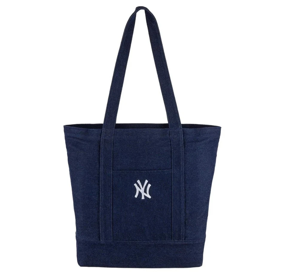 Bolso de mano new era NY Yankees azul denim Foto 1 de 2