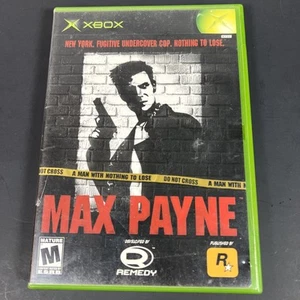 Max Payne (Microsoft Xbox, 2001) CIB complet non testé - Photo 1/9