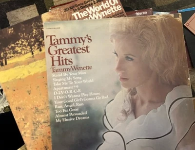 Vinyl Tammy Wynette LP The World of 1970 2 LP NM/EX Sold As Lot Foto 1 de 4