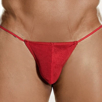 Mens G-String Thong Bulge Pouch Panties Micro Bikini T-back Underwear Briefs US - Image 1 of 4