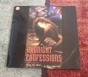 MIDNIGHT CONFESSIONS LASERDISC 90s Carol Hoyt Erotic Thriller 1995 LD In Shrink - Picture 1 of 2