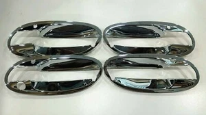 2002 03 04 05 06 07 08 BMW 7 Series E65 E66 Door Inner Handle Chrome Shell Cover - Bild 1 von 2