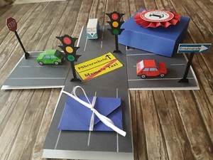 Explosionsbox zum Führerschein, Fahrprüfung, Glückwunsch, Geschenkverpackung - Bild 1 von 7