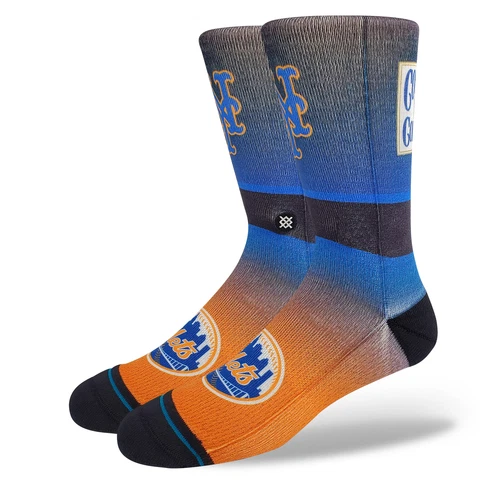 Men's Stance New York Mets Cooperstown Collection Crew Socks Cover