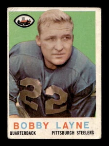 1959 Topps #40 Bobby Layne - Picture 1 of 2