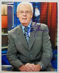 Peter Gammons Signed 8x10 Photo MLB HOF Boston Sportswriter Author Legend RAD - Picture 1 of 1