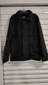 Alpha Industries Mod Cold Weather Field Coat Hooded Jacket Black Large - Picture 1 of 4