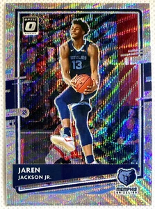 2020-21 Donruss Optic Jaren Jackson Jr. Silver Wave Prizm Card #16 Grizzlies - Picture 1 of 2