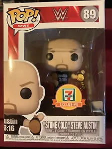 Funko Pop WWE SCSA Stone Cold Steve Austin 7-Eleven 7-11 esclusivo #89 - Foto 1 di 6