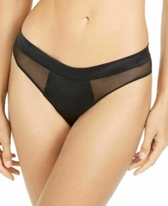 DKNY Satinado Bikini Panty DK4516 Negro Pequeño S ver a través de la espalda - Imagen 1 de 2
