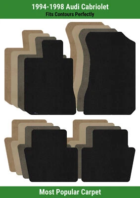 Lloyd Ultimat Front & Rear Row Carpet Mats for 1994-1998 Audi Cabriolet  - Image 1 of 4