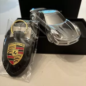 L@@K Porsche 911 Turbo (992) 2020 Aluminum Paperweight Free Key Chain - Picture 1 of 5
