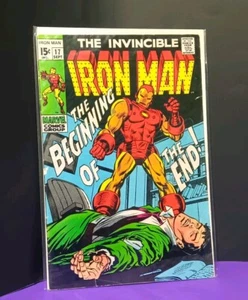Iron Man # 17 Marvel Comics, 1969 1st App. Madame Masque & Midas - Picture 1 of 12
