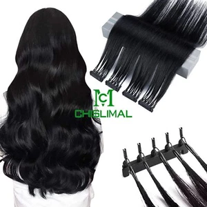 More Color 10-30Inch 6D Pre-bonded Remy Human Hair Extensions 20g 5pin 40Strands - Picture 1 of 42