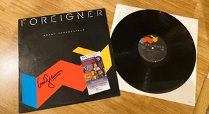 LOU GRAMM Signed Auto FOREIGNER AGENT PROVOCATEUR VINYL LP Record  JSA - Picture 1 of 6