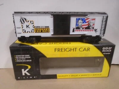 K-Line #K641-7413 O Scale FEBRUARY FAIR DAYS BOXCAR NEW IN ORIGINAL B0X - Image 1 of 4