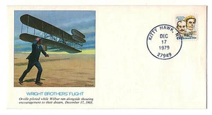 US 1979 FDC Epic Events in American History " Wright Brothers Flight " - Picture 1 of 1