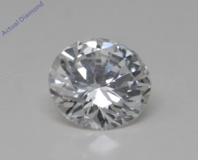 Round Cut Loose Diamond (0.72 Ct,h Color,vvs2 Clarity) GIA Certified - Image 1 of 4