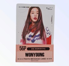 Jang Won Young Wonyoung Photo Message Card 56p Ive Kpop Goods