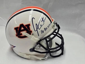 Cam Newton Autographed Auburn Tigers Mini Helmet w/ 2010 Heisman- PSA/DNA - Picture 1 of 9