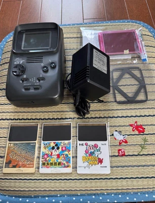 NEC PC Engine GT Console PI-TG6  Software x3 Tested Working Free Ship Japan - Image 1 of 4