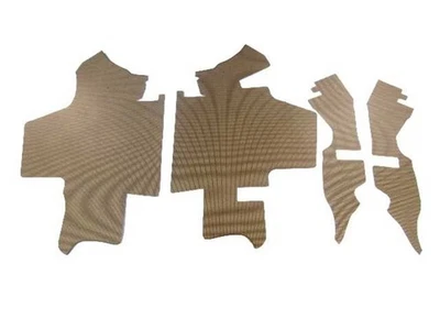 Placa de panel lateral de maletero para Cadillac Serie 62 1960 Eldorado 2 puertas convertible rojo Foto 1 de 4