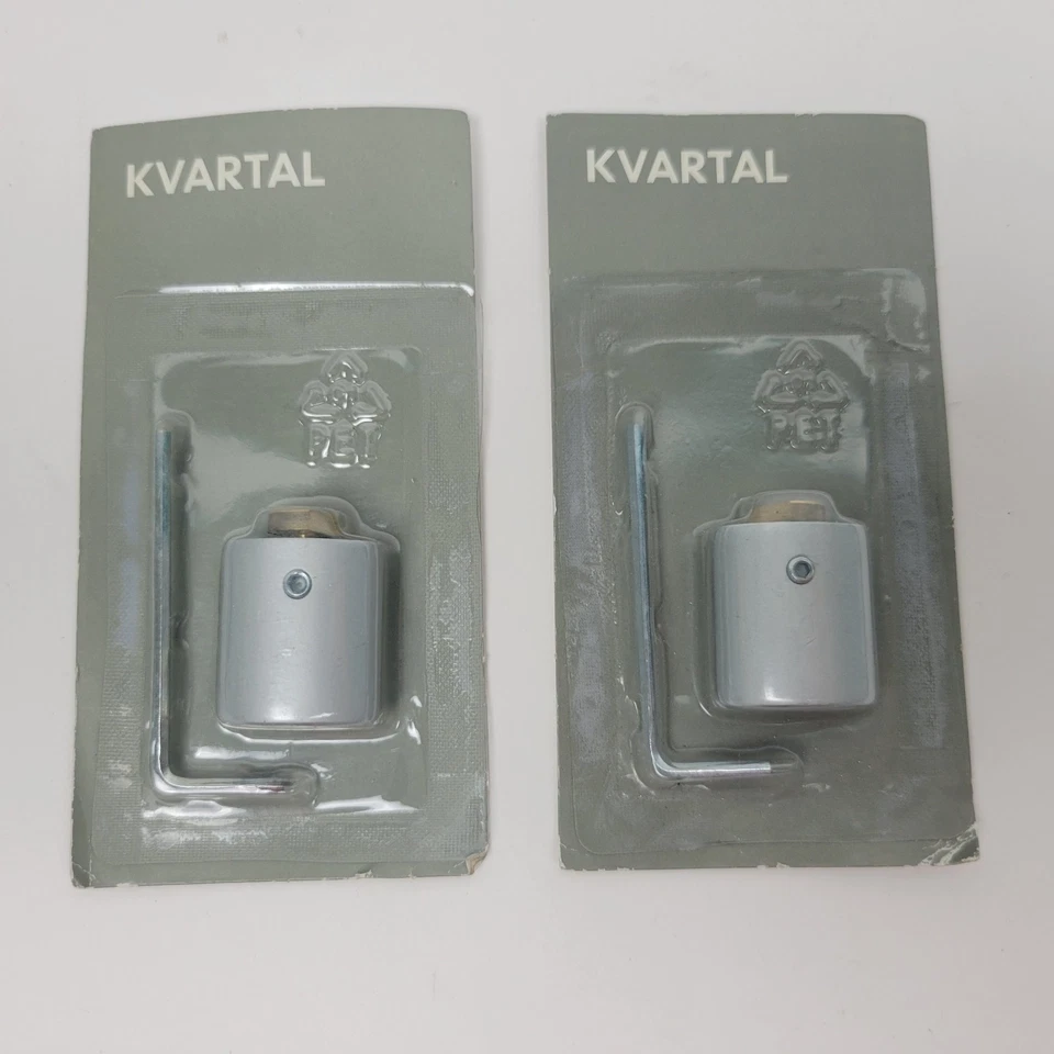 2 IKEA KVARTAL Ceiling Curtain Rail fixtures