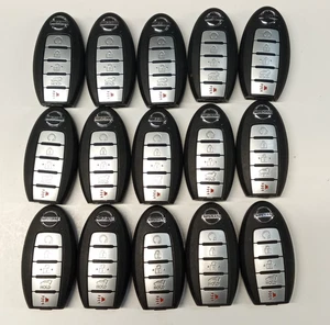LOT OF 10 OEM NISSAN SMART KEY FOB REMOTES KR5TXN4 5 BUTTONS - Picture 1 of 4