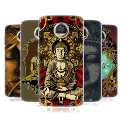 FUNDA HEAD CASE DESIGNS BUDA GEL SUAVE PARA TELÉFONOS MOTOROLA Foto 1 de 4