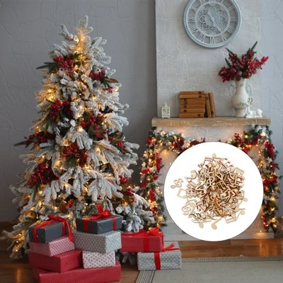  200 Pcs Musical Note Wood Chips Child Confetti for Wedding Handmade - image 1 of 4