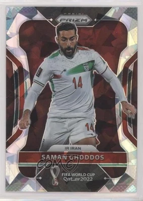 2022 Panini Prizm World Cup Qatar Ice Prizm Saman Ghoddos #124 - Image 1 of 2