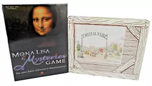 Crystal Faire + Monna Lisa Mysteries (giochi da tavolo di strategia stile euro x2) inglese - Foto 1 di 24