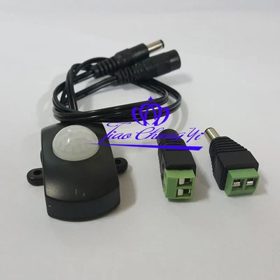 1PCS Automatic MINI DC 12V 24V led strip PIR Body infrared motion sensor switch - Image 1 of 4