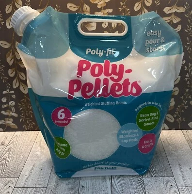 Cuentas de relleno con peso Fairfield de polietileno-6 lb Foto 1 de 2