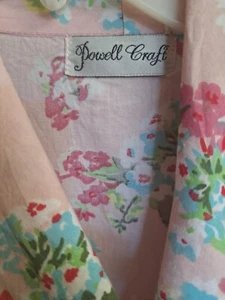 Powell Bastelkleid Blumendesign 100% Baumwolle - Bild 1 von 6