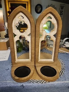 hobby lobby 2 piece flameless candle holder - Picture 1 of 5