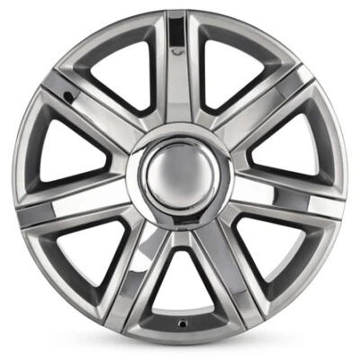 Llanta nueva para Cadillac Escalade 2015-2023 llanta de aleación plateada de 22 pulgadas Foto 1 de 4